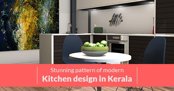 Stunning-pattern-of-modern-kitchen-design-in-Kerala