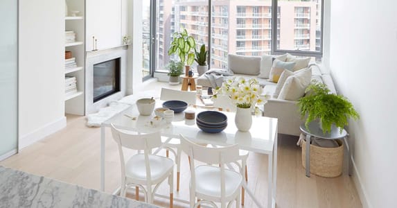 How To Combine Living Room And Dining Room In An Apartment