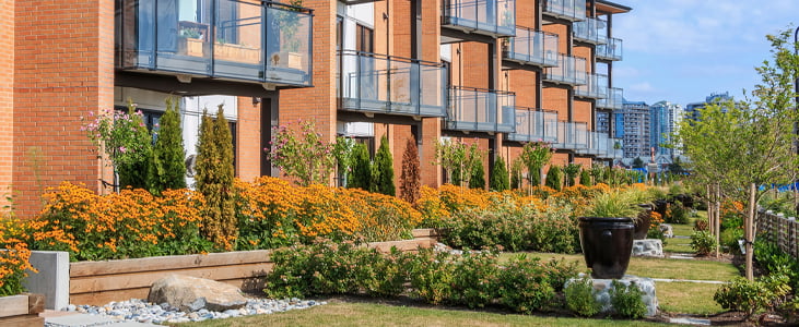 Garden Apartments.