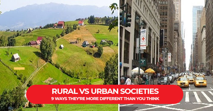 What’s The Difference Between Rural & Urban Society?