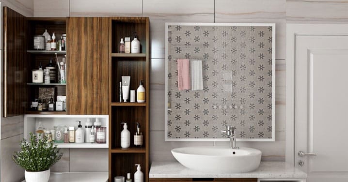 Consider Bathrooms cupboard designs