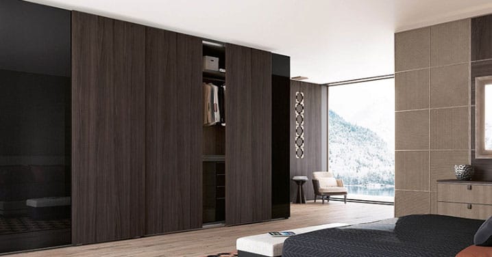 Sliding Shutter cupboard design