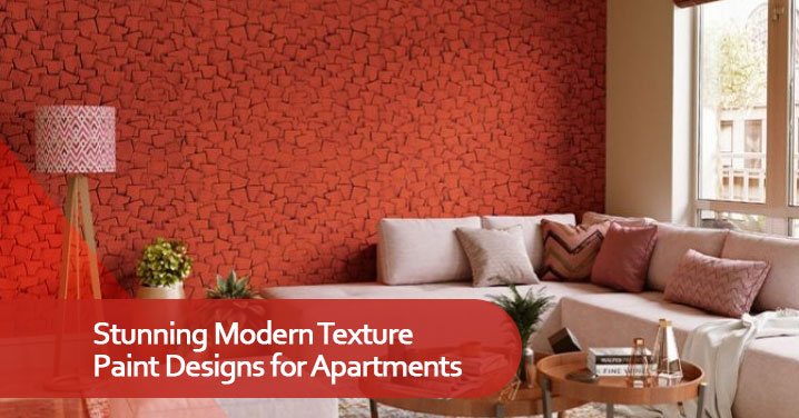 Stunning Modern Texture Paint Designs for Apartments