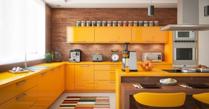 The elegance of the Kitchen Color