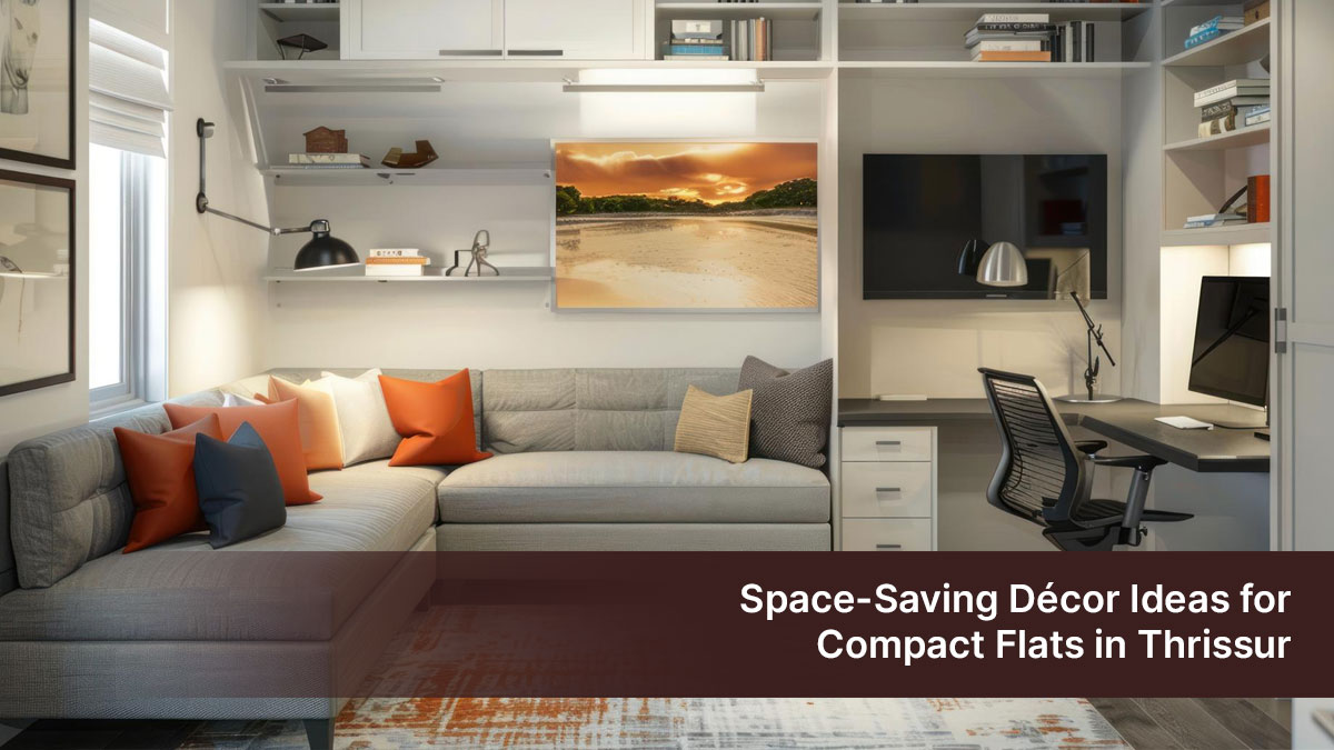 Space-Saving Décor Ideas for Compact Flats in Thrissur | HiLife Builders