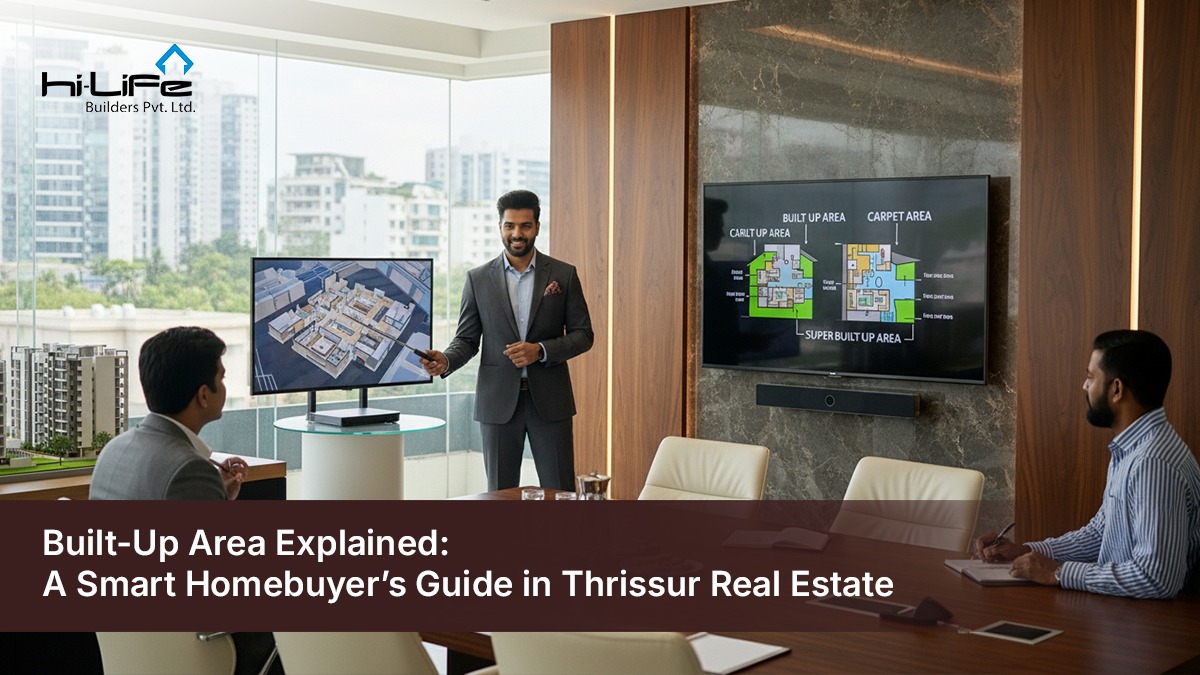 Built-up area explanation guide for Thrissur real estate buyers