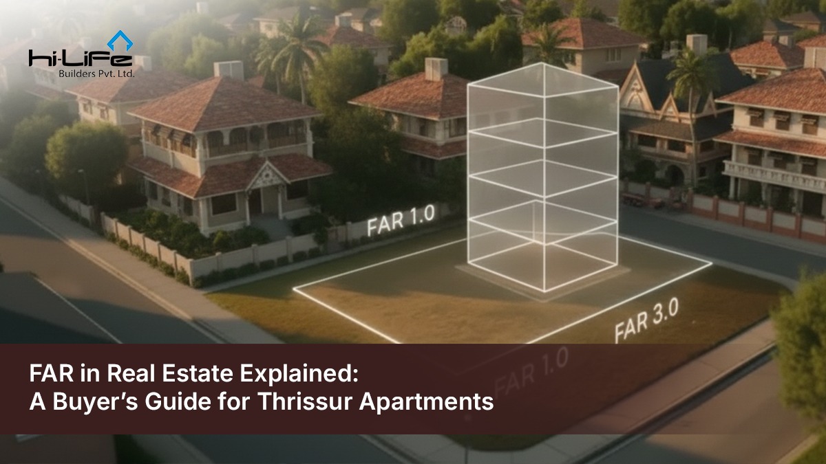 FAR in real estate explained for Thrissur luxury apartments and apartment buyers