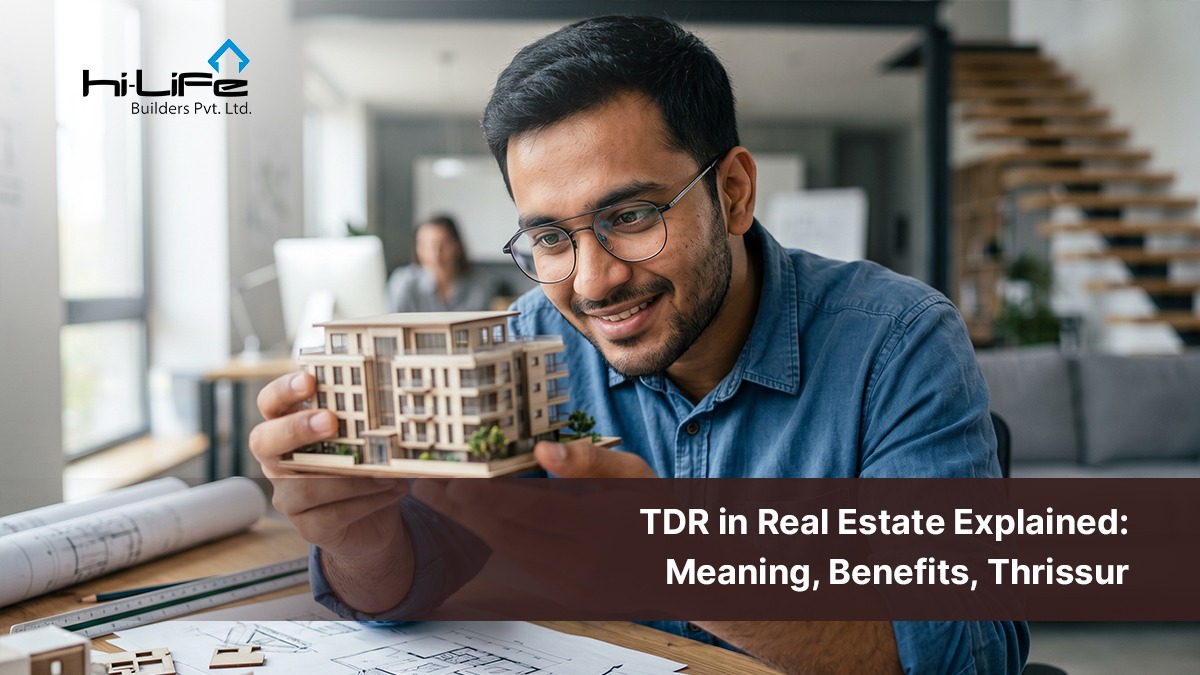 TDR in real estate diagram explaining transferable development rights in Thrissur urban planning