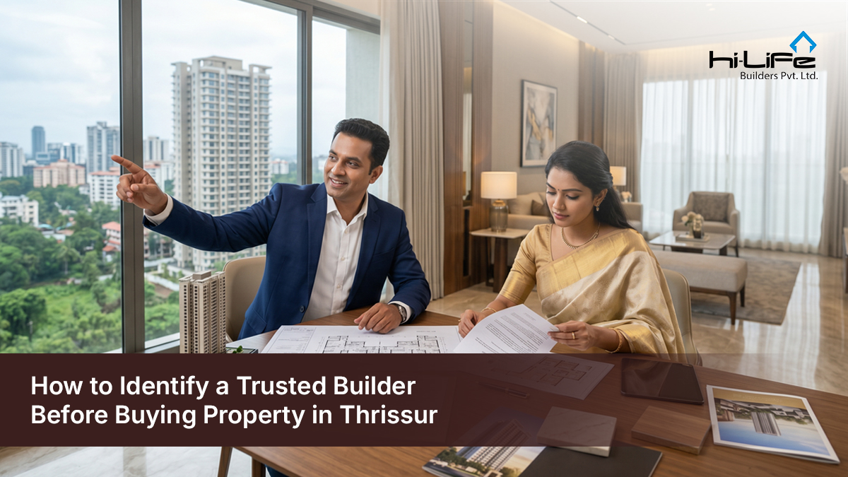 Hi Life Builders luxury apartments in Thrissur with premium amenities