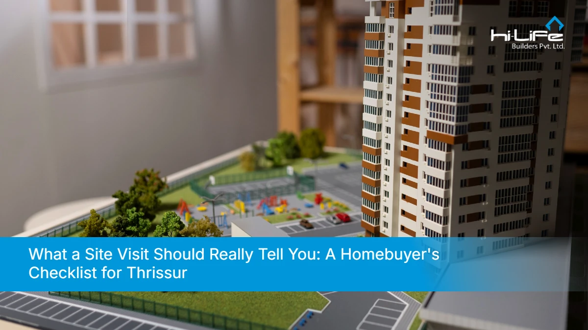 Site visit checklist for Thrissur apartment buyers