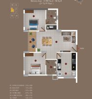 Type C - 2 BHK